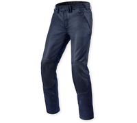 Revit Eclipse 2 Pantalones textiles de moto, negro-azul, tamaño L para Hombres