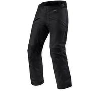 Revit Factor 5 H2O, pantalones textiles impermeables 4XL male Negro