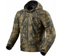 Revit Flare 3 H2O, chaqueta textil impermeable XXL male Verde Oscuro