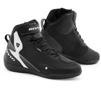 Revit G-Force 2 H2O zapatillas impermeables para motocicletas, Negro/Blanco, Talla 47