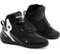 Revit G-Force 2 H2O Zapatos de moto impermeables, negro-blanco, tamaño 44 para Hombres