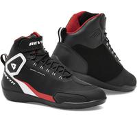 Revit G-Force H2O Zapatos impermeables para motocicletas, negro/rojo/blanco, Talla 44