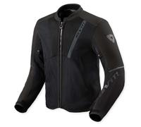 Revit GT-R 4 Air Giacca tessile da motocicletta, nero, XL