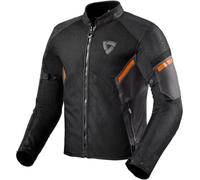 Revit GT-R Air 3 Motorfiets textiel jas, schwarz/orange, L
