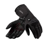 Rev'it! Guantes de Moto para Mujer Liberty H2O Calefactados NegroS Negro