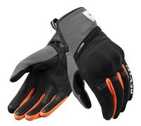 Revit Mosca 2 Guantes de moto, negro-naranja, tamaño XL para Hombres