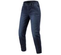 Revit Harper Tapered Vaqueros de moto para mujer, azul, tamaño 28 32
