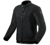Revit Highcrest H2O Chaqueta impermeable para motocicletas, negro, Talla 42