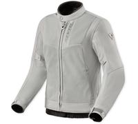 Revit Highcrest H2O Chaqueta impermeable para motocicletas, Plata, Talla 42