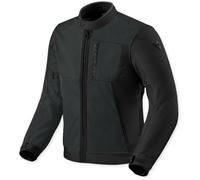 Revit Highcrest H2O Chaqueta Textil de Motocicleta Impermeable, negro, Talla 4XL