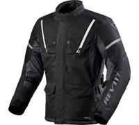 Revit Horizon 3 H20, chaqueta textil impermeable 4XL male Negro/Blanco