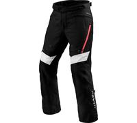 Rev'it! Pantalones de Moto Horizon 3 H2O Negro/RojoL Negro,Rojo
