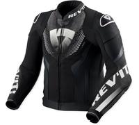 Revit Hyperspeed 3 Air, chaqueta de cuero/textil 52 male Negro/Blanco