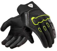 Revit Hyperspeed 3 Guantes de moto, negro/amarillo neón, Talla 3XL