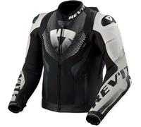 Revit Hyperspeed 3 Pro, chaqueta de cuero/textil 48 male Negro/Blanco