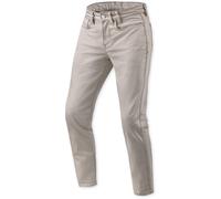 Revit Jamison Slim Vaqueros de moto, beige, tamaño 28 30 para Hombres
