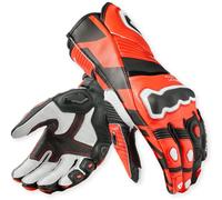 Revit Jerez 4 Guantes de moto, negro-rojo, tamaño M para Hombres