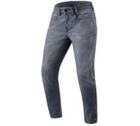 Revit Keegan Tapered Vaqueros de moto, Gris claro, Talla 34/34