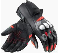 Guantes Revit League 2 : Color - Negro y rojo fluor, Tallas Alpha - S Negro y rojo fluor S