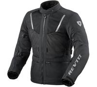 Revit Levante 2 H2O Chaqueta textil para motocicleta, negro, Talla S
