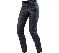 Revit Lombard 2 RF Vaqueros de moto, azul, tamaño 28 para Hombres
