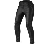 Revit Maci Pantalones de cuero de motocicleta para damas, negro, tamaño 42 para Mujer