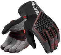 Revit Mangrove 2 Guantes de moto, gris-rojo, tamaño S para Hombres