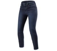 Revit Marzia Skinny Vaqueros de moto para mujer, Azul, Talla 28/30
