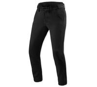 Revit Chino Mason Slim Pantalones Textiles de Moto, negro, tamaño 32 34 para Hombres