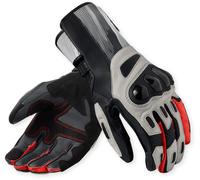 Revit Metis 2 Guantes de motocicleta, negro-gris-rojo, tamaño 3XL para Hombres