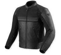 Revit Mile 2 Chaqueta de cuero para moto, negro, Talla 50