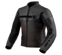 Revit Mile Giacca in pelle per moto, nero, 48