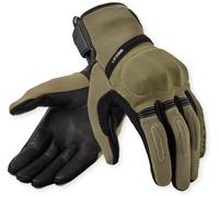 Revit Mosca 2 Guantes de moto, negro-verde, tamaño 3XL para Hombres