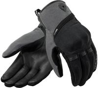Revit Mosca H2O 2 Guantes de moto impermeables, negro/gris, Talla 3XL