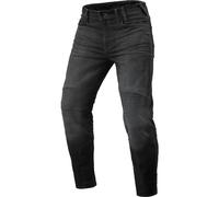 Revit Moto 2 TF Vaqueros de moto, negro, tamaño 32