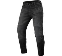 Revit Moto 2 TF Vaqueros de moto, negro-gris, tamaño 32 36 para Hombres