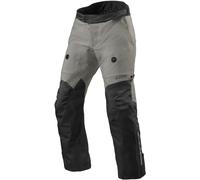 Revit Neptune 3 GTX Pantalones Textiles de Motocicleta Impermeables, negro-gris, tamaño 2XL para Hombres