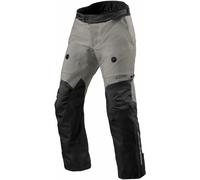 Revit Neptune 3 GTX Pantalones Textiles de Motocicleta Impermeables, negro-gris, tamaño S para Hombres