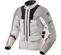 Revit Offtrack 2 H2O Chaqueta textil de motocicleta, gris-plata, tamaño 3XL para Hombres