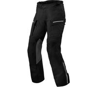 Revit Offtrack 2 H2O Pantalones textiles de motocicleta, negro, Talla S