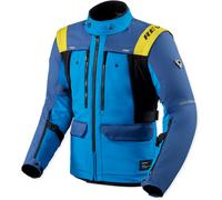 Revit Offtrack 3 H2O, chaqueta textil impermeable 3XL male Azul Claro/Azul/Amarillo