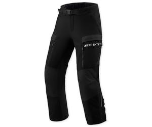 Revit Offtrack 3 H2O pantalones textiles impermeables para motocicletas, negro, Talla M
