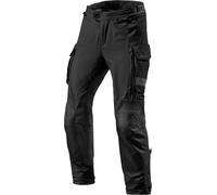 Revit Offtrack Pantalones de moto textil, negro, tamaño 3XL para Hombres