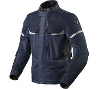 Revit Outback 4 H2O Chaqueta textil de motocicleta, azul oscuro, Talla S