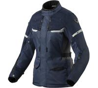 Revit Outback 4 H2O Chaqueta textil de motocicleta para damas, azul oscuro, Talla 38