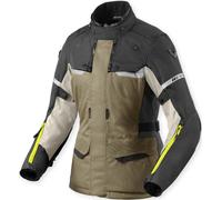 Revit Outback 4 H2O Chaqueta textil de motocicleta para damas, gris-verde, tamaño 34 para Mujer