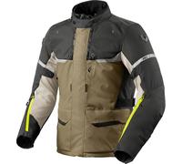 Revit Outback 4 H2O Chaqueta textil de motocicleta, verde/gris, Talla S