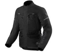 Revit Outback 5 H2O Chaqueta Textil de Motocicleta Impermeable, negro, Talla 4XL