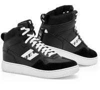 Revit Pacer Zapatos de motocicleta, negro-blanco, tamaño 42 para Hombres