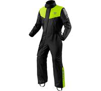 Revit Pacific 4 H2O Traje de lluvia de motocicleta de 1 pieza, negro-amarillo, tamaño 2XL